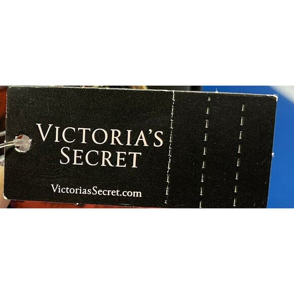 NWT Victoria's Secret Black Red Rose Floral Cross Body Bag Purse w/Gold Chain - Picture 7 of 8